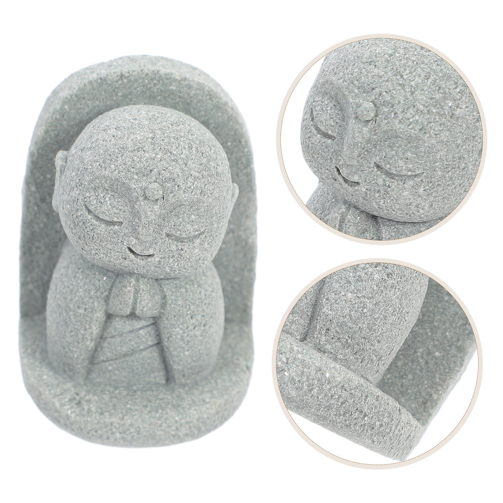 Aquarium Fish Discus - Statua di Buddha Cinese, Simpatici Piccoli