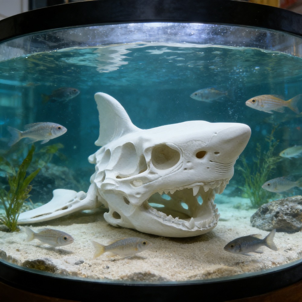 Aquarium Fish Shark - Scheletro di Squalo Stampato in 3D,