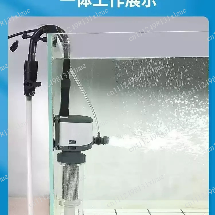 Aquarium Fish Waste Collector - Pompa Filtro per Acquario 3-in-1 220-240V