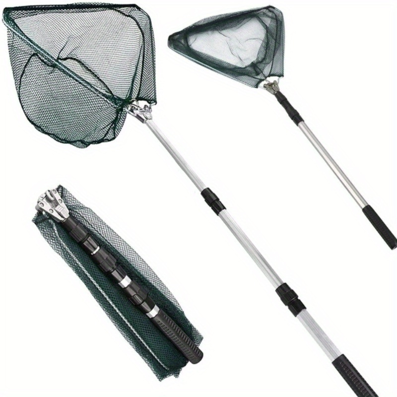 Fish Net Handle - Guadino da Pesca Pieghevole a Triangolo