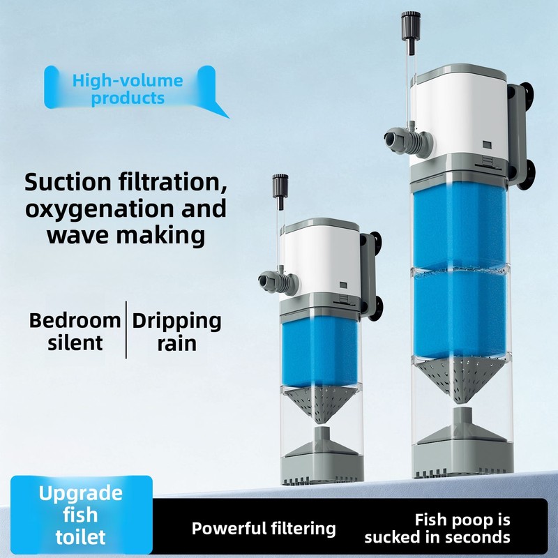 Aquarium Fish Waste Collector - Filtro Interno per Acquario - Filtro