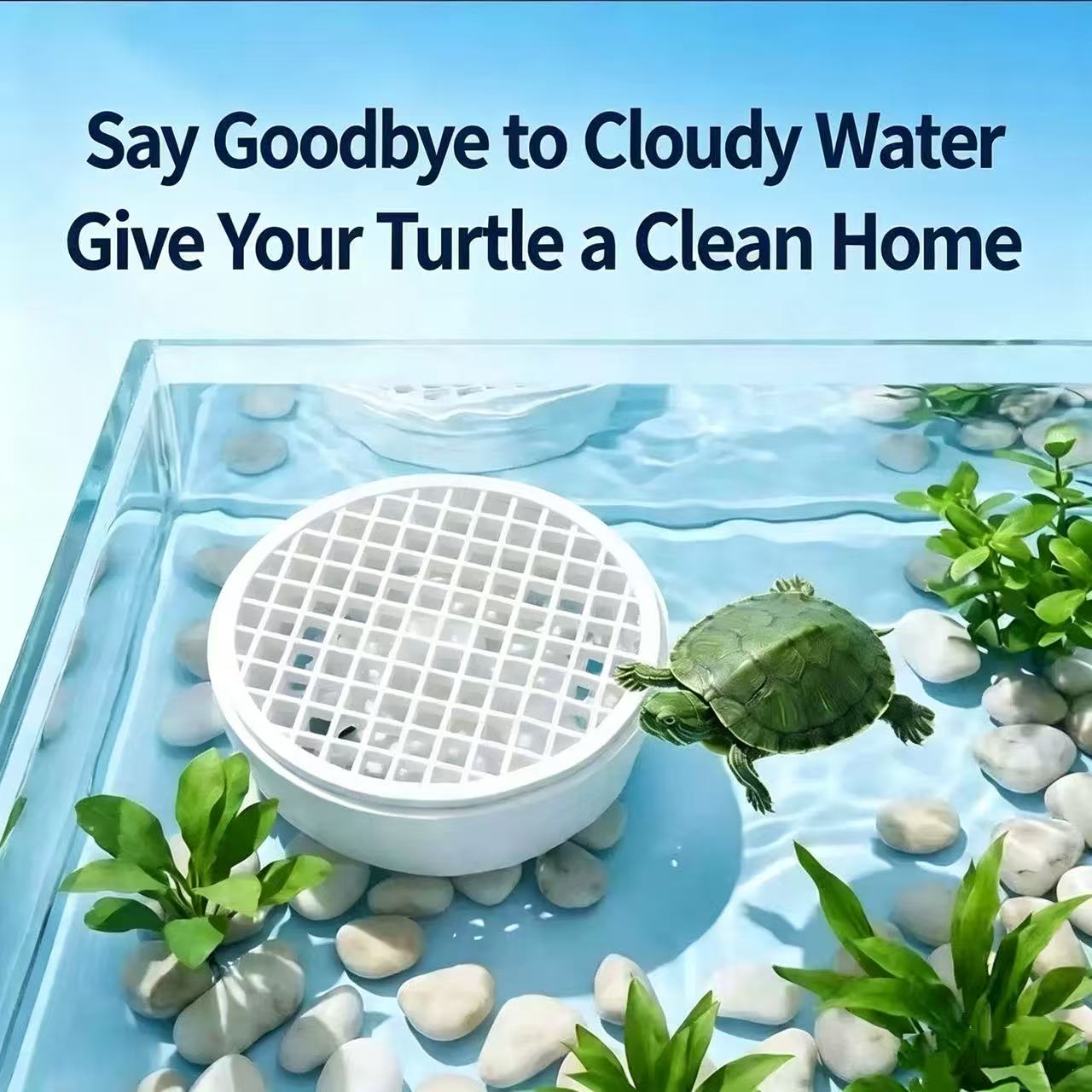 Aquarium Fish Waste Collector - Raccoglitore di Escrementi per Tartarughe, Dispositivo