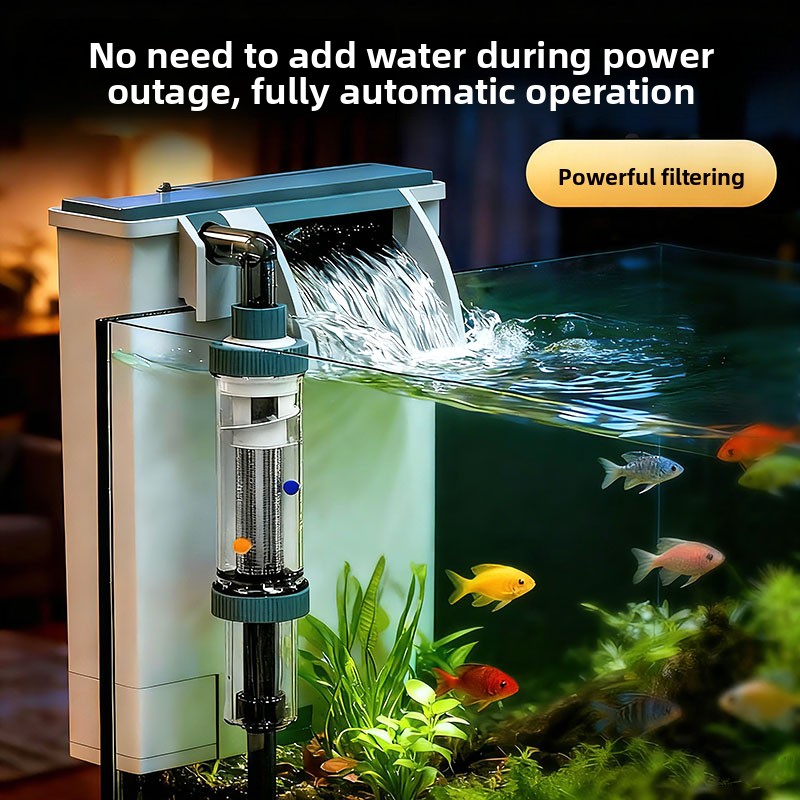 Aquarium Fish Waste Collector - Filtro per acquario SUNSUN XBK, ossigenazione,