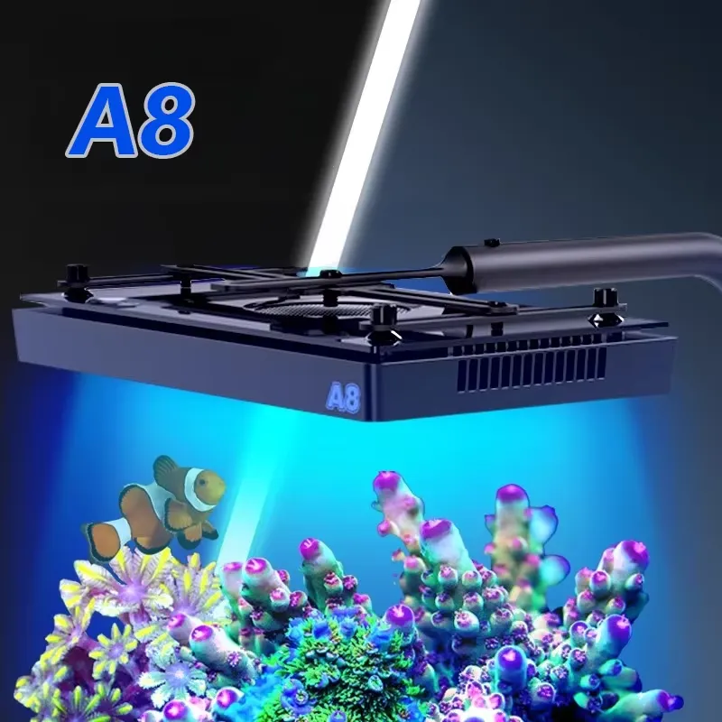 Aquarium Fish App - A8SE II Max Blue 240W Luce