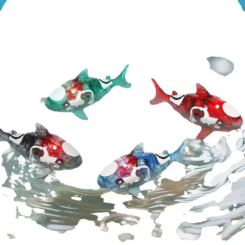 Aquarium Fish Shark - Giocattolo Elettrico a Forma di Squalo,