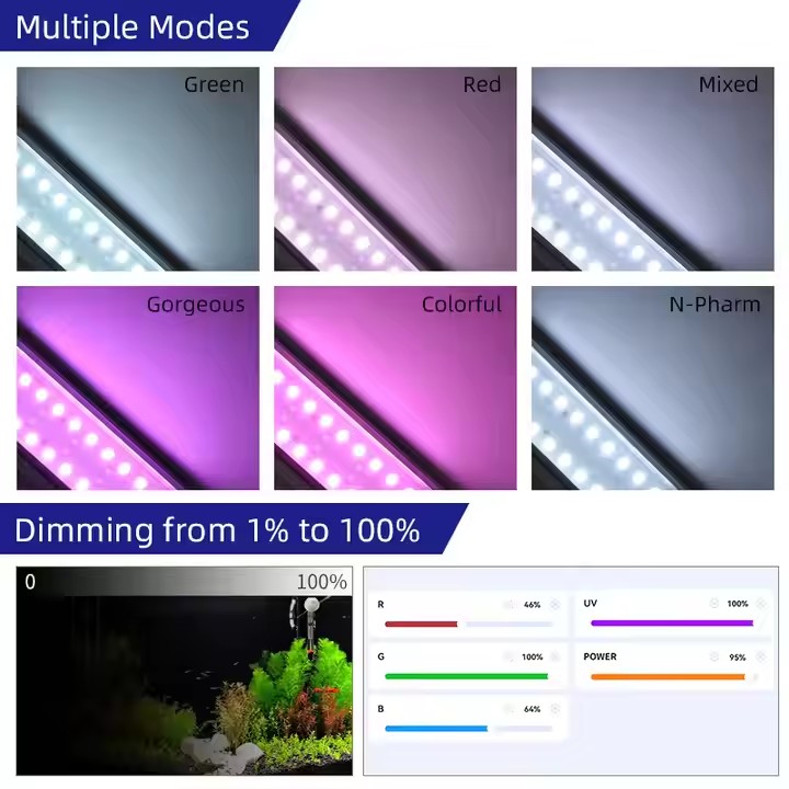 Luci per Acquario WEEK AQUA Se - Aquarium Fish App recensione e prezzo