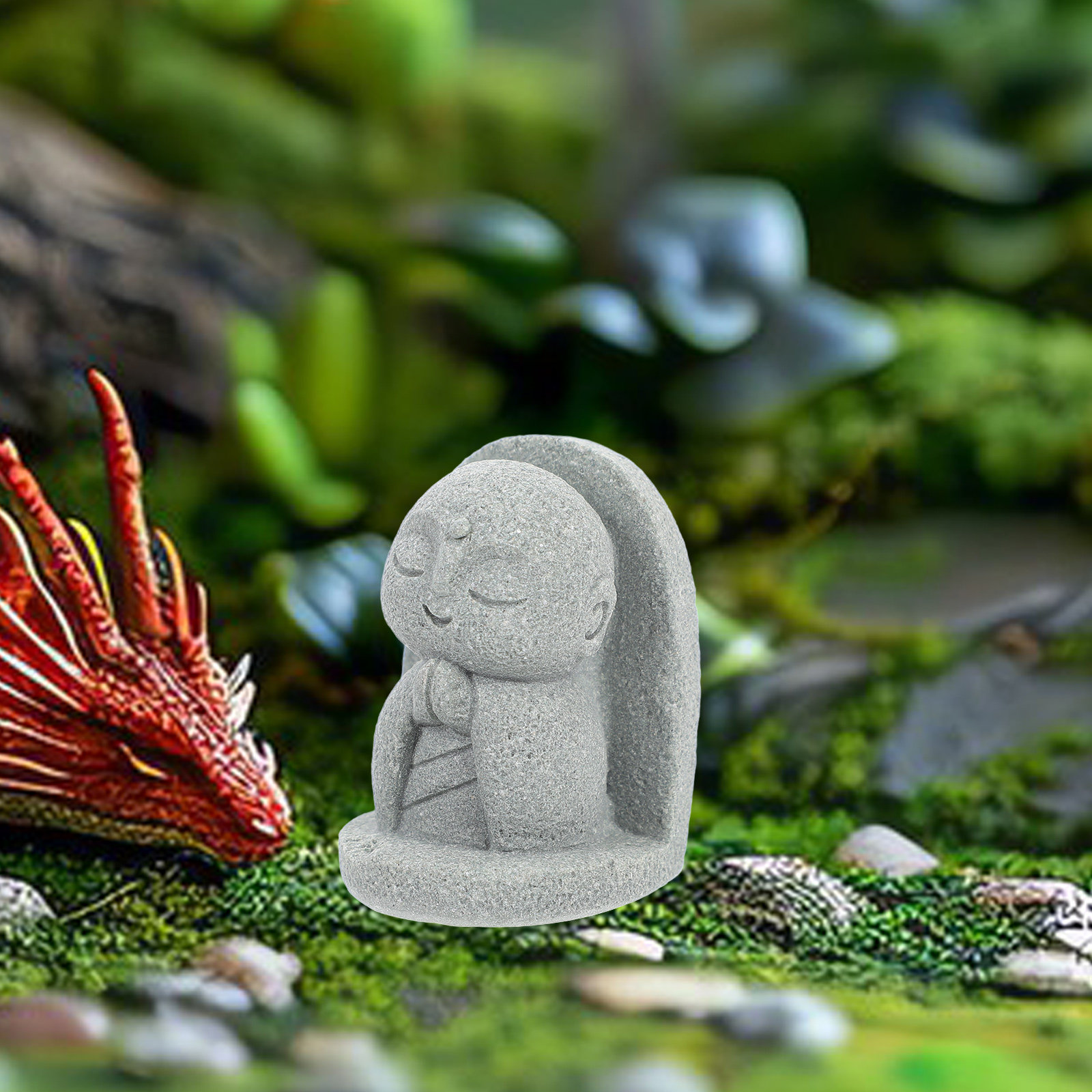 Statua di Buddha Cinese, Simpa - Aquarium Fish Discus recensione e prezzo