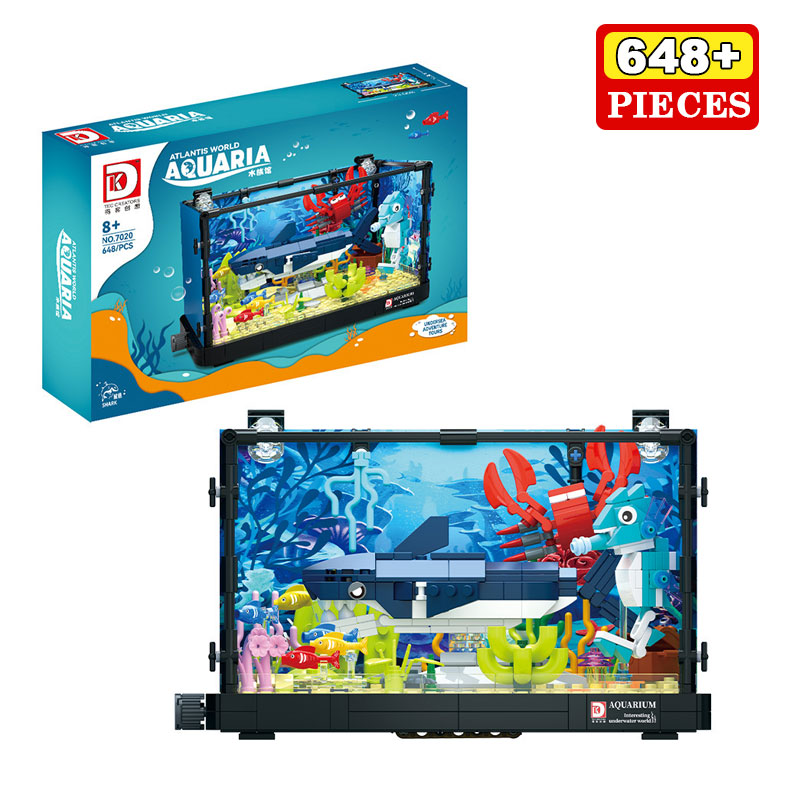 648PCS Shark Ecosystem Tank Bu - Aquarium Fish Shark recensione e prezzo