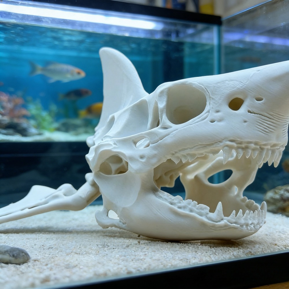 Scheletro di Squalo Stampato i - Aquarium Fish Shark recensione e prezzo