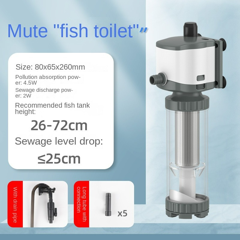 Pompa Filtro per Acquario 3-in - Aquarium Fish Waste Collector recensione e prezzo