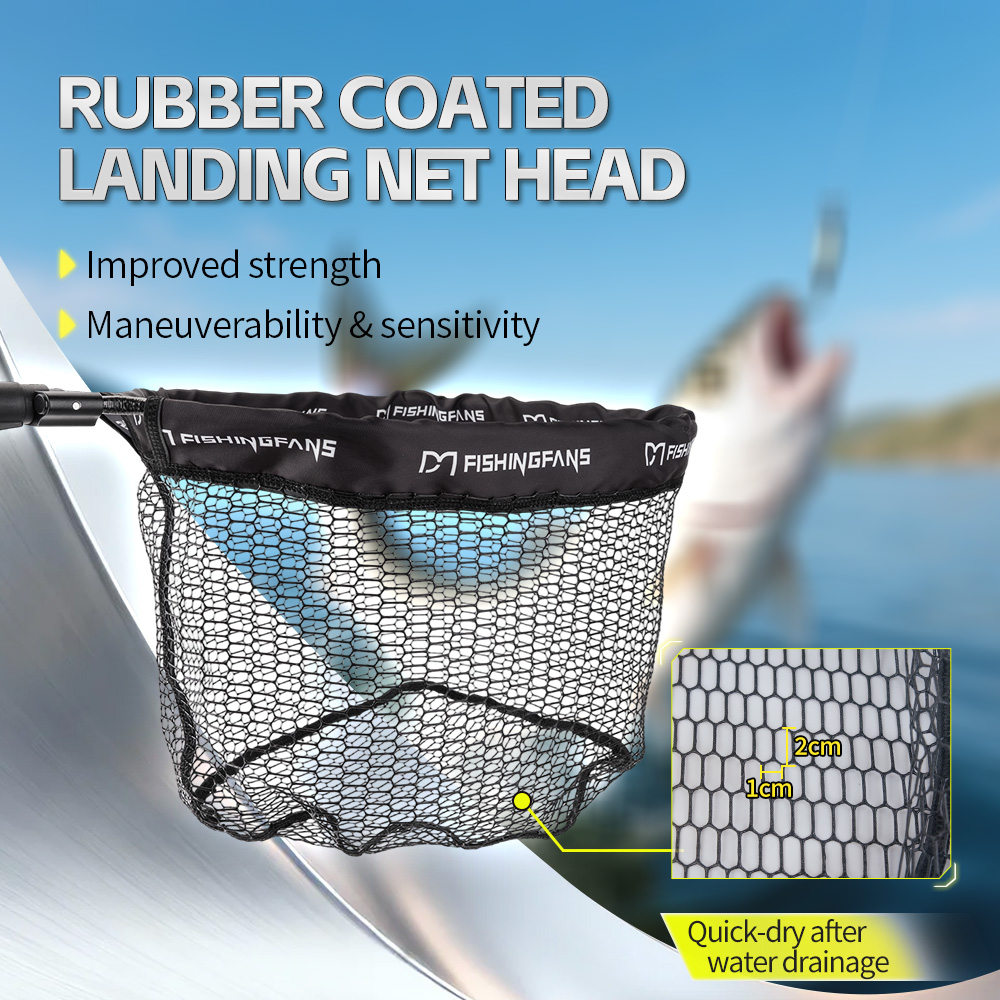 FISHINGFANS Guadino da Pesca G - Fish Net Handle recensione e prezzo