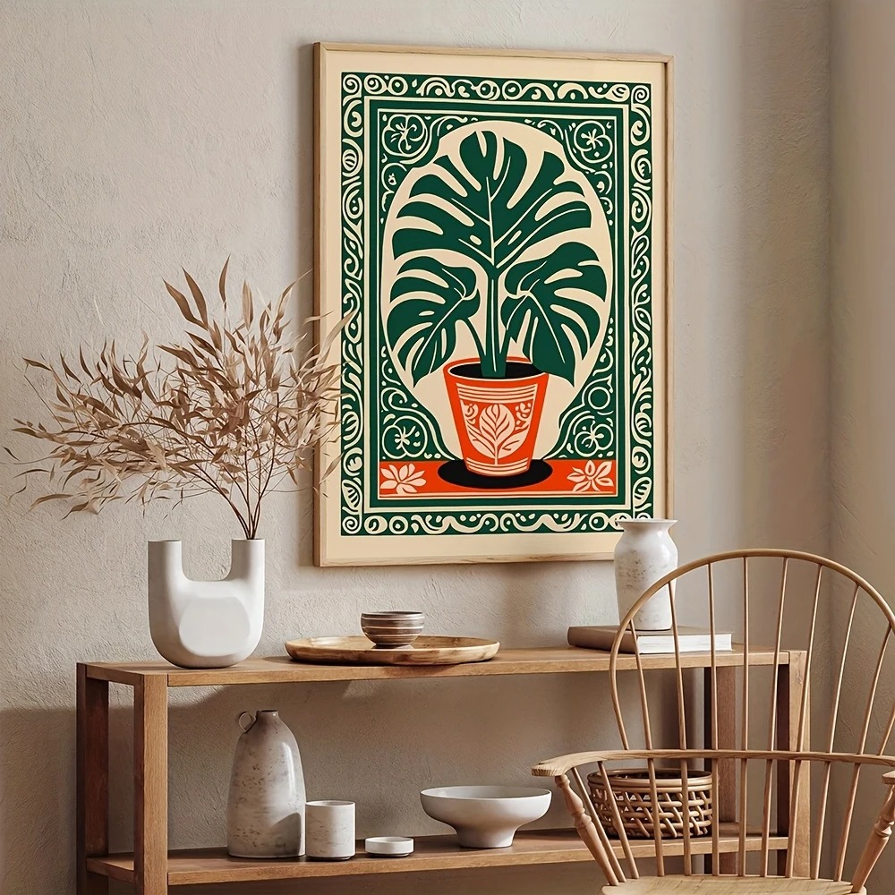 Bohemian Monstera Pianta Stamp - Live Plant Fertilizer recensione e prezzo