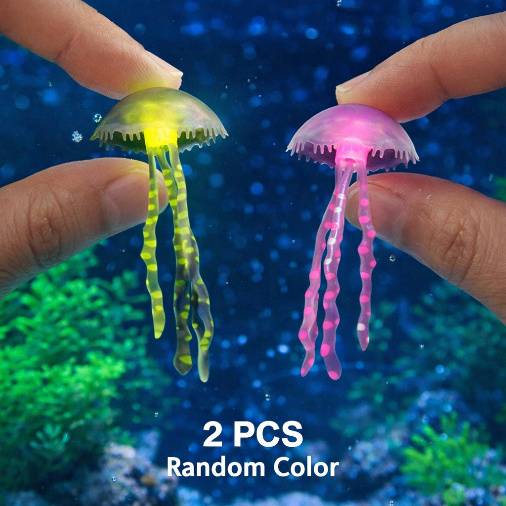 Meduse Luminose Simulate 2 Pez - Aquarium Fish Discus recensione e prezzo