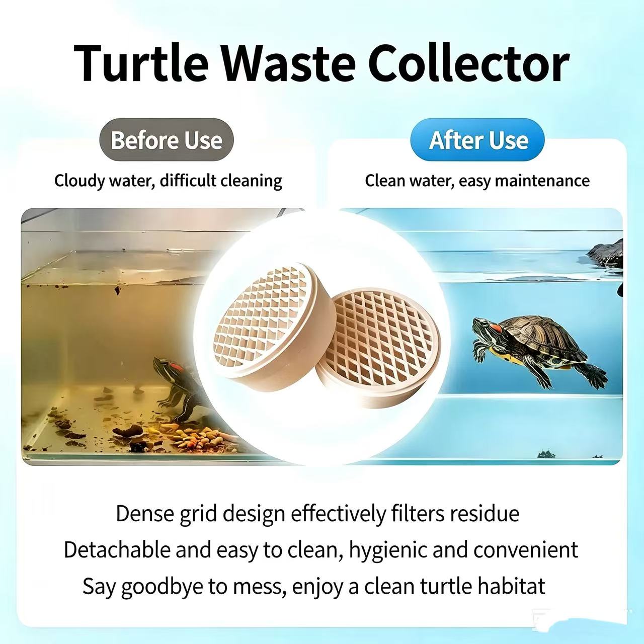 Raccoglitore di Escrementi per - Aquarium Fish Waste Collector recensione e prezzo