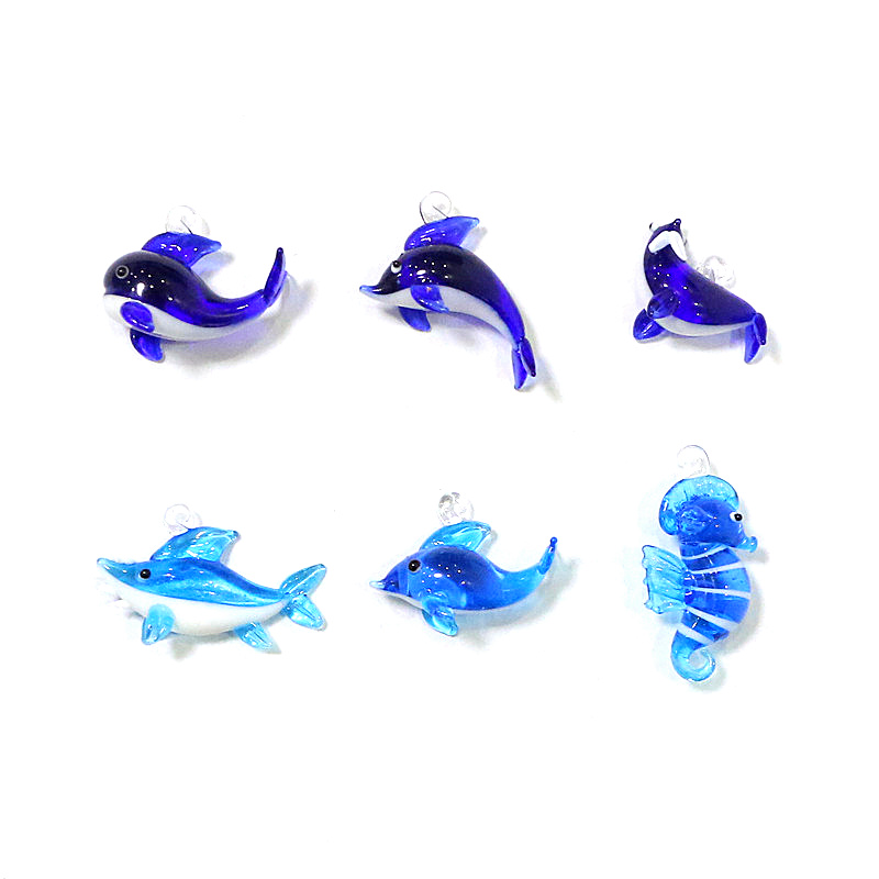 Vetro artigianale 6 pezzi pend - Aquarium Fish Shark recensione e prezzo