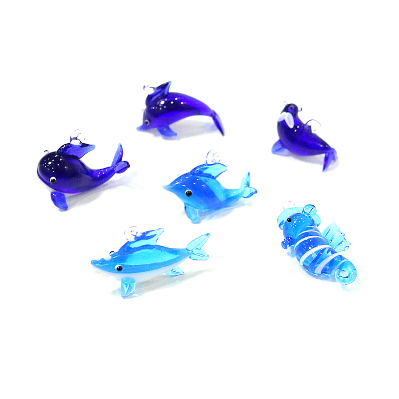 Vetro artigianale 6 pezzi pend - Aquarium Fish Shark recensione e prezzo