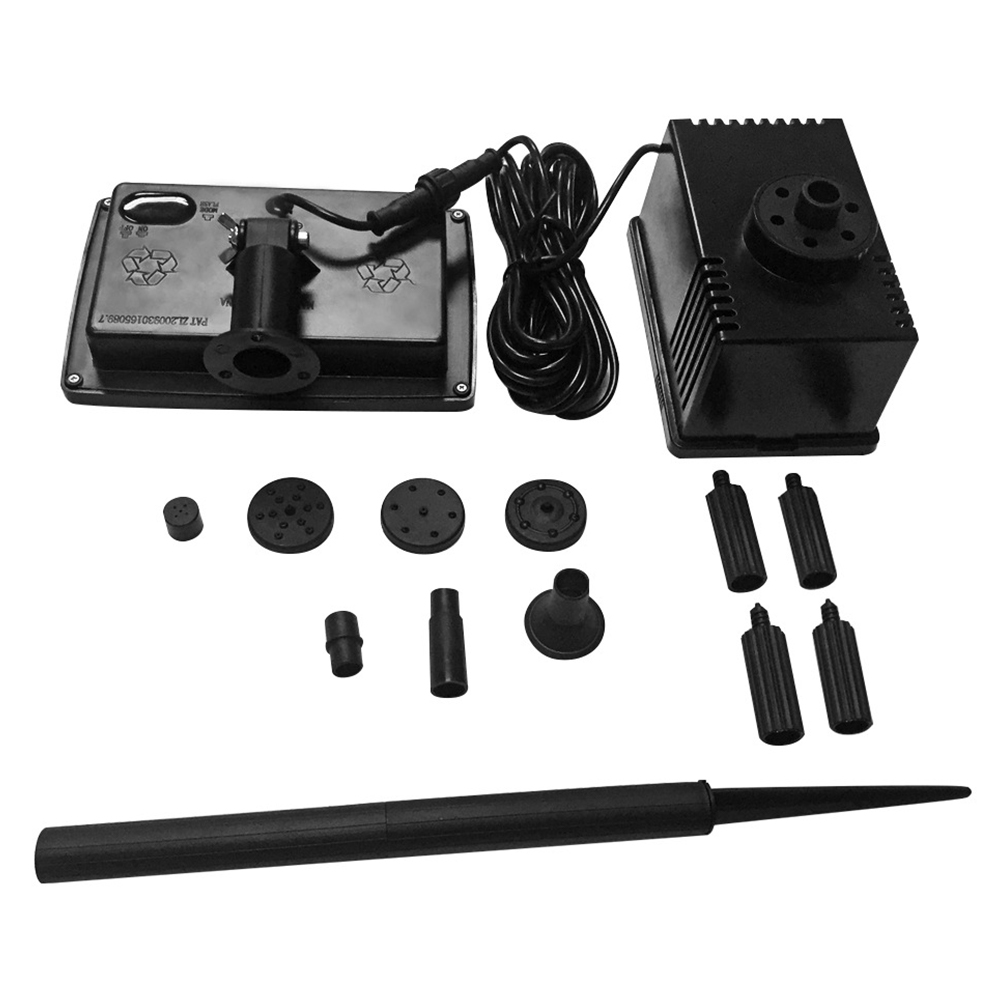 Pompa per fontana solare da 1, - Fish Tank Filter recensione e prezzo